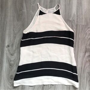 ALC Black and White Striped Camisole Pullover Womens 6